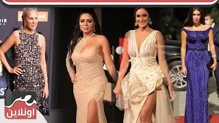 أبرز اطالات الفنانين في الجونة 2020 .. رانيا يوسف بفستان مفتوح