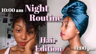 Night Routine🌙 | Hair Edition