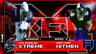 Los Angeles Xtreme vs New York Hitmen &raquo; BACKBREAKER XFL (WEEK 4) GAME HIGHLIGHTS
