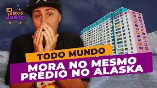 REAGINDO: Por Que Todos Nessa Cidade Moram No Mesmo Prédio? Whittier/Alasca | Ruhi Çenet