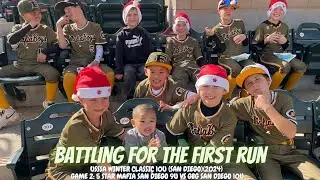 BATTLING FOR THE FIRST RUN | USSSA WINTER CLASSIC 2024| 5 STAR MAFIA SAN DIEGO 9U VS GBG 10U