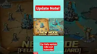 Update Note! New mode [Feudal Vanguard] #shorts #short #shortvideo #gaming #viral #youtubeshorts