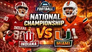 Indiana vs Miami LIVE Watch Party | National Championship (CFP)