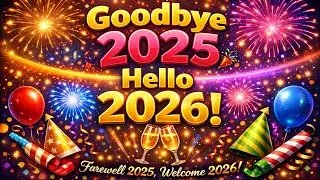 oodbye 2025, Hello 2026! 🎉 | Animated Text FX Studio