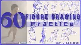Figure drawing | Drawing practice 60 | Gesture drawing