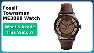 REVIEW (2025): Fossil Townsman ME3098 Watch. ESSENTIAL details.