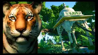 Bengal Tiger Habitat Build w/Blueprint! | Planet Zoo Speed Build | Planet Zoo
