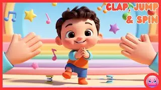 Clap, Jump and Spin! 💃 Action Songs for Kids | DodoDeli English