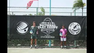 USTA Boys 18 National Clay Court Championships Hosted by The City of Delray Beach Highlight Show