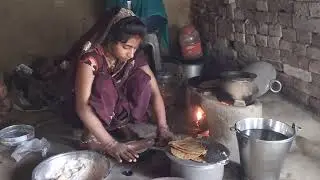धोहती पराठा अपने गांव में कैसे बनाते हैं #rajveer #pooja #PoojaVillagekitchen