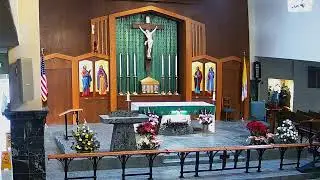 Wednesday 12:00 PM English Mass and Rosary