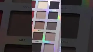 Matte cool and warm Nudes and Pink paradise palette - Blend Bunny Cosmetics x Ellis Atlantis Vol 2