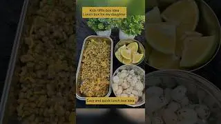 Kidstiffin idea|lunchbox for my daughter|easy lunchbox idea#trending#lunchboxidea#tiffinidea#viral