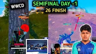 GODLIKE 10 FINISHES WWCD 🔥 GODLIKE 26 FINISH IN 3 MATCHES 😱 GODLIKE BMSD SEMIFINAL DAY -1 HIGHLIGHTS