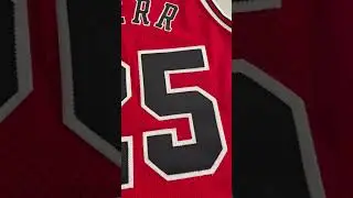 NBA Chicago Bulls Steve Kerr NIKE Authentic Jersey#stevekerr #chicagobulls #nbajersey #nikeauthentic