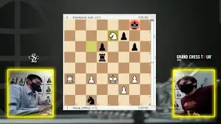 Even Grandmasters Blunder Knight Forks In Time Trouble | Sam vs Xiong | STL GCT Blitz Day 1