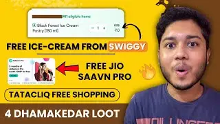 Cred Swiggy Free Ice Cream Offer, Tatacliq Free Shopping, Free Jio Saavn Pro