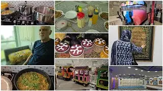 Easy Aloo Baingan recipe! Bachoon ke sath Fun City! Simba ki Masti! Abu ji ke foot nail main problem