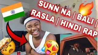 🇮🇳 SUNN NA (Official Video) | BALI | RASLA | HINDI RAP |DOPE 😍REACTION🔥