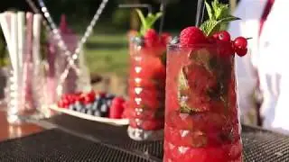 MOJITO Fruits Rouges by FIN PALLET mixologie (tutoriel)