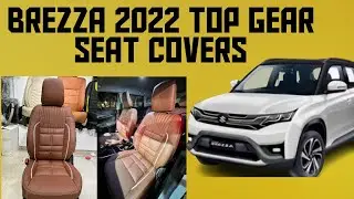 Best seat covers for car &hellip; Top Gear seat covers for Brezza 2022 !