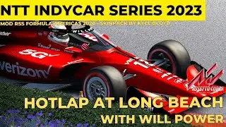 [Assetto Corsa] Team Penske-Chevrolet @ Long Beach with Will Power &bull; Mod RSS Formula Americas 2020