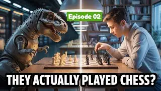 Facing the Ferocious T-Rex AI in Chess &ndash; Brutal Match!