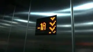 KONE TranSys MRL Traction elevators @ Stockmann, Helsinki, Finland.