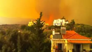 Samos Votsalakia Fire  02-08- 2010