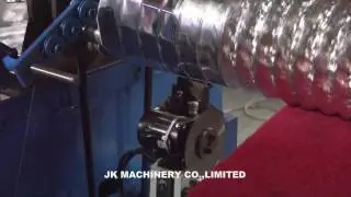 Automatic aluminum flexible duct machine