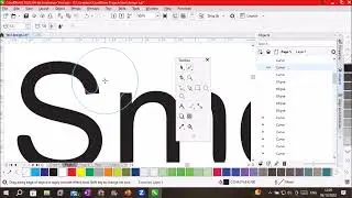 CorelDraw Class-8 | Shape Tool | Smear, Smudge, Twirl, Roughen, Attract & Repel to reshape in corel