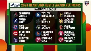 2024 Heart & Hustle Award winners announcement | MLB Central