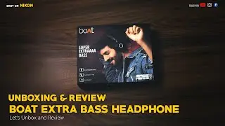 boAt BassHeads 900 Wired Headset Unboxing