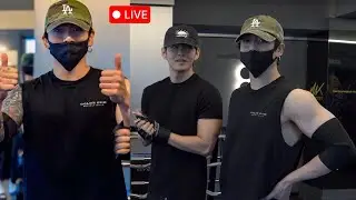 LIVE 🔴 Taekook Gym Workout Together ❤️ BTS V JK Working Out at Gym Today 💜 Taekook Gym Workout Live