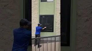 Vista Security Window Screen for quick escape