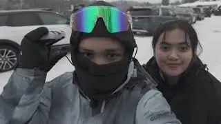 My  first snowboarding experience 