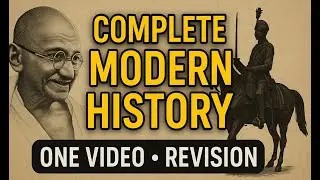 Complete Modern History Marathon - Movie Style || SSC, UPSC & State Exams || Quick Revision