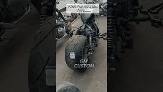 only 1 in India 300mm tyre in MEteore 350 subscribe for more