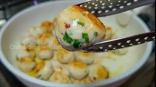 🍗 Chicken Parmesan Meatballs | Soft, Juicy & Low-Carb Delicious#ChickenParmesanMeatballs #LowCarb
