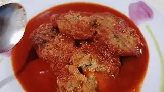 tortitas de atún con nopales en chile guajillo