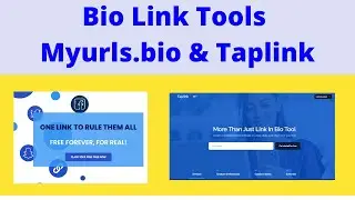Myurls.bio and Taplink Tutorial In Hindi // Free Link In Bio Tools //