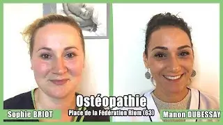 Ostéopathe Riom : Sophie BRIOT - Manon DUBESSAY