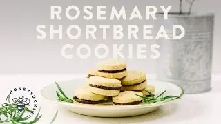 Rosemary Shortbread Cookie Sandwich - Honeysuckle