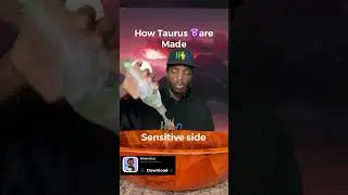How Taurus ♉️ are made #shorts