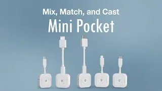 Mix, Match, and Cast!  Say goodbye to compatibility issues with EZCast Mini Pocket