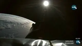 Best moments for liftoff of Falcon 9 for Firefly Blue Ghost lunar mission (01/15/2025)