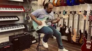 PRS SE Silver Sky.  Slabo Day . Peter Green.