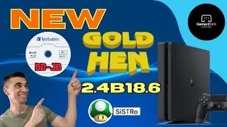 AGGIORNAMENTO GOLDHEN 2.4b18.6 PS4 JAILBREAK CON BLU RAY #jailbreak #ps4 #playstation #lapse #bd