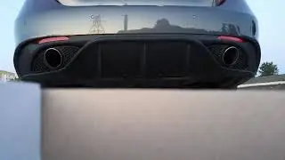 Alfa Romeo Giulia TI 2.0 Exhaust after muffler delete