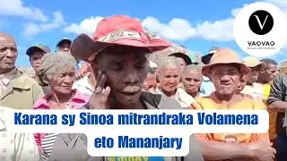 Voamafy i Mananjary Karana sy Sinoa mitrandraka Volamanena